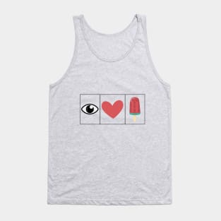 I love Ice Cream - Lovely Kids T-Shirt Gift Tank Top